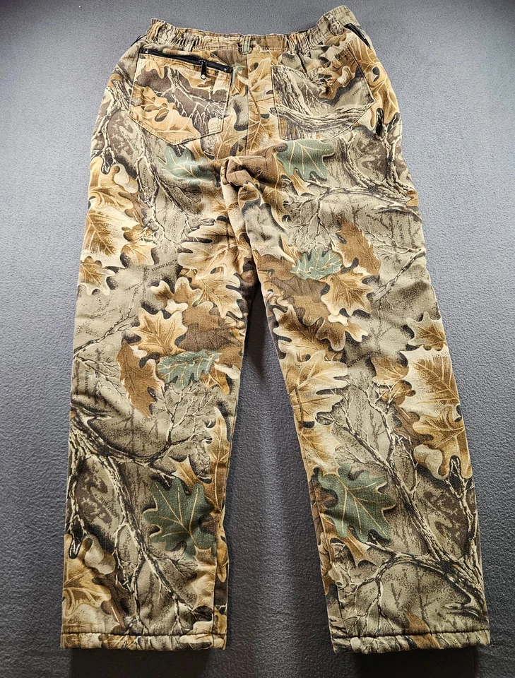 Vintage Walls Camo Pants Mens 30x30 Blizzard Pruf Insulated Hunting USA 80s - Image 2 of 4