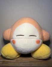 Kirby 13.8IN Wool Sleepy Waddle Dee Plush Round1 Exclusive