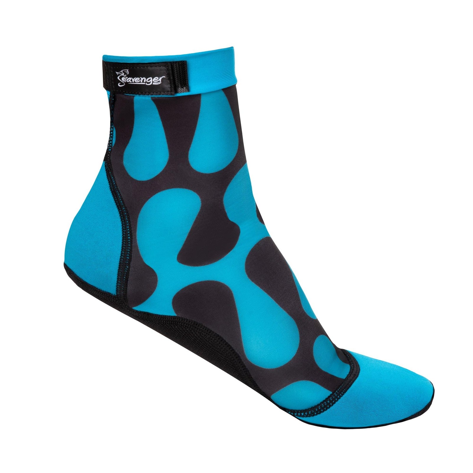 SAOLA Seavenger Beach Socks Large Taglio Alto Suola Grip per Sabbia Immersioni Onde Blu