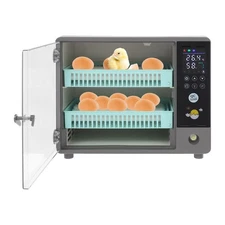 24-Egg Digital Incubator w/Auto Turn Humidity Control Farm for Multiple Species