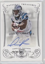 2014 Panini National Treasures Rookie Signatures 42/99 Darrin Reaves Auto c7e