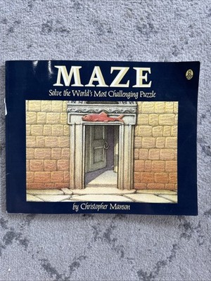 Maze: Solve the World's Most Challenging Puzzle Christopher Manson Book