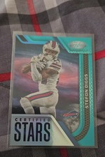 2022 Panini Certified - Certified Stars Stefon Diggs #CS-24 Mirror Teal /50