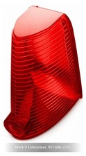 New 1961 - 1964 Lincoln Tail Stop Light Lamp Lens With Inner Clear Optic Lens