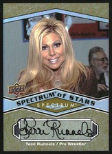 2009 Upper Deck Spectrum Spectrum of Stars Autographs #TR Terri Runnels Auto