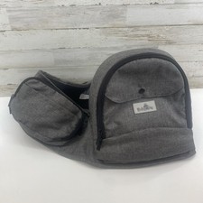 Baby must Hip Seat Baby  Toddler Carrier Heathered Gray