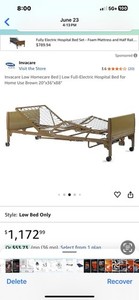 Drive Medical 15302BV-PKG Full-Electric Bariatric Bed