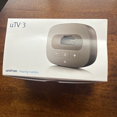 Unitron uTV3 + Uditect 3 Wireless TV Transmitter & Charging Dock Base