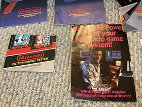 Nintendo Entertainment System NES Action Set Empty BOX ONLY NO CONSOLE Or Games