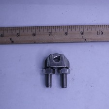 Clamp Cable Stainless Steel 3/8"