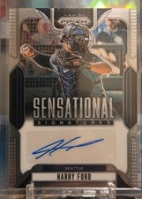 2025 Panini Prizm Harry Ford Sensational Signatures Prospect Card