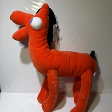 Vtg 2000 NANCO Gumby's Horse Pokey Plush Stuffed Animal 12”