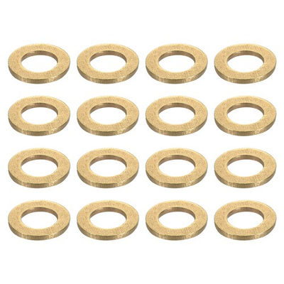 #ad 50Pcs Brass Flat Washer M8x14x1.5mm Brass Washer Assortment for Screws Bolts AU $18.27