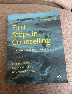 First Steps in Counselling 5th Ed Paperback Pete Sanders et al (PCCS 2013)