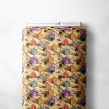 100% Cotton Fabric Digital Printed 3D Patterns Novelty | 40 Designs | 140cm Wide