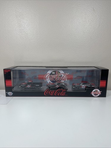 M2 Machines 2021 Coca Cola Series Datsun/Nissan 3 Pack Hauler