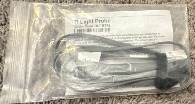 Light Probe Test Lead/Probe Cable (Packaged) Order Code TLL1812A