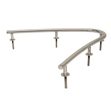 Tracker Boat Offset Grab Rail | 16 x 14 x 3 Inch Stainless Steel