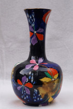 S.HANCOCK CORONA WARE VASE BY MOLLY HANCOCK .CREMORNE.21.5CM (8 1/4") HIGH . VGC