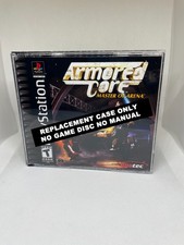 Armored Core Master of Arena PS1 Replacement Case - NO GAME NO MANUAL