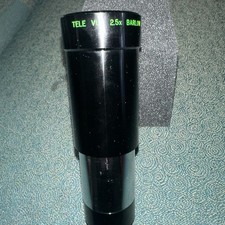 Tele Vue Vintage 2.5x BARLOW LENS Japan Collectible Part