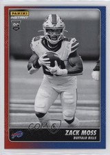 2020 Panini Instant NFL Black and White Rookies /518 Zack Moss #BW24 0b3