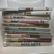 Lot of 10 Nintendo Wii Video Games