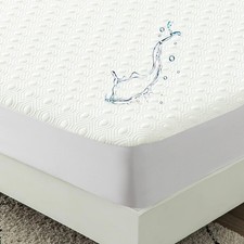 Waterproof Short Queen Mattress Protector For 60 X75 Rv Queen Bed Cooling Bamboo