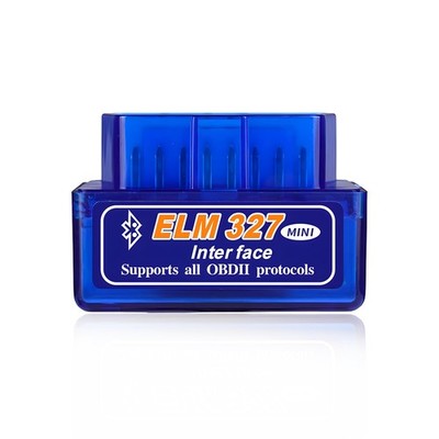 YSFER ELM327 OBDII Car Auto Diagnostic Scanner, OBD2 Bluetooth Scan Tool Blue 