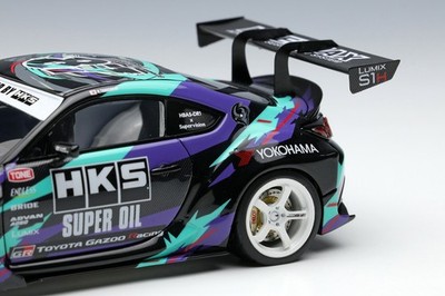 Make Up EM665 1/43 HKS Racing Performer GR86 Model Car EIDOLON