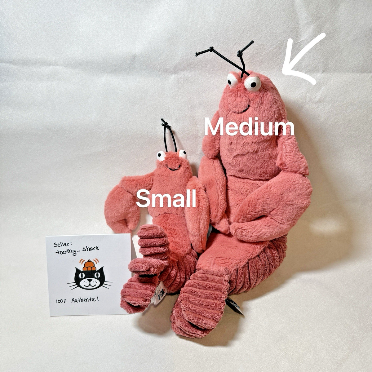 Jellycat [Medium] Larry Lobster - Excellent Used Condition