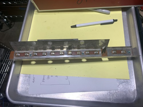 Harman Kardon 730 Stereo Receiver Parting Out Light Board and Reflective cover
