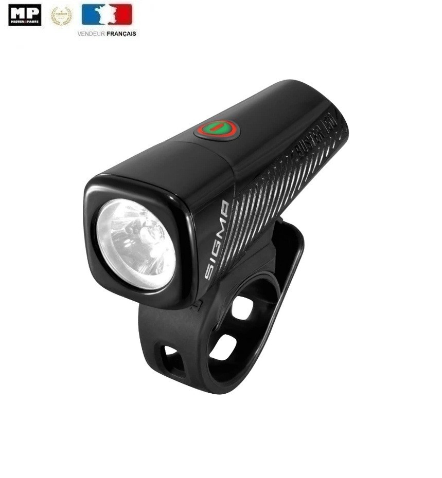 Éclairage avant SIGMA Buster 150 Lumens rechargeable pour voir la nuit à vélo