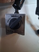Mitutoyo 7033-10 Universal Powerful Magnetic Stand Size  6, 8, 9.53 Indicator