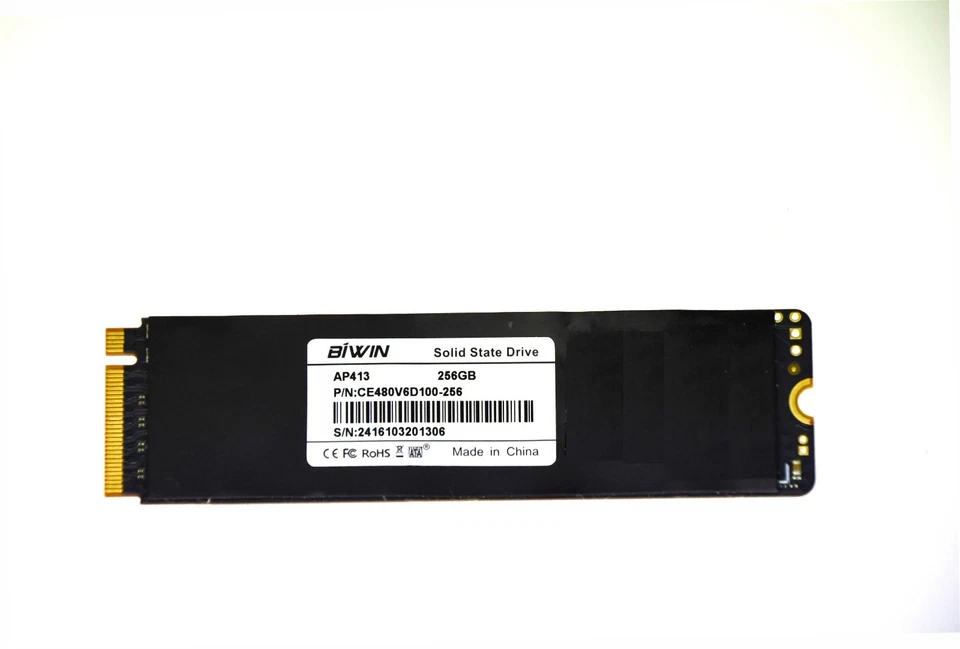 256GB M.2 NVMe 4*4 BiWin AP413