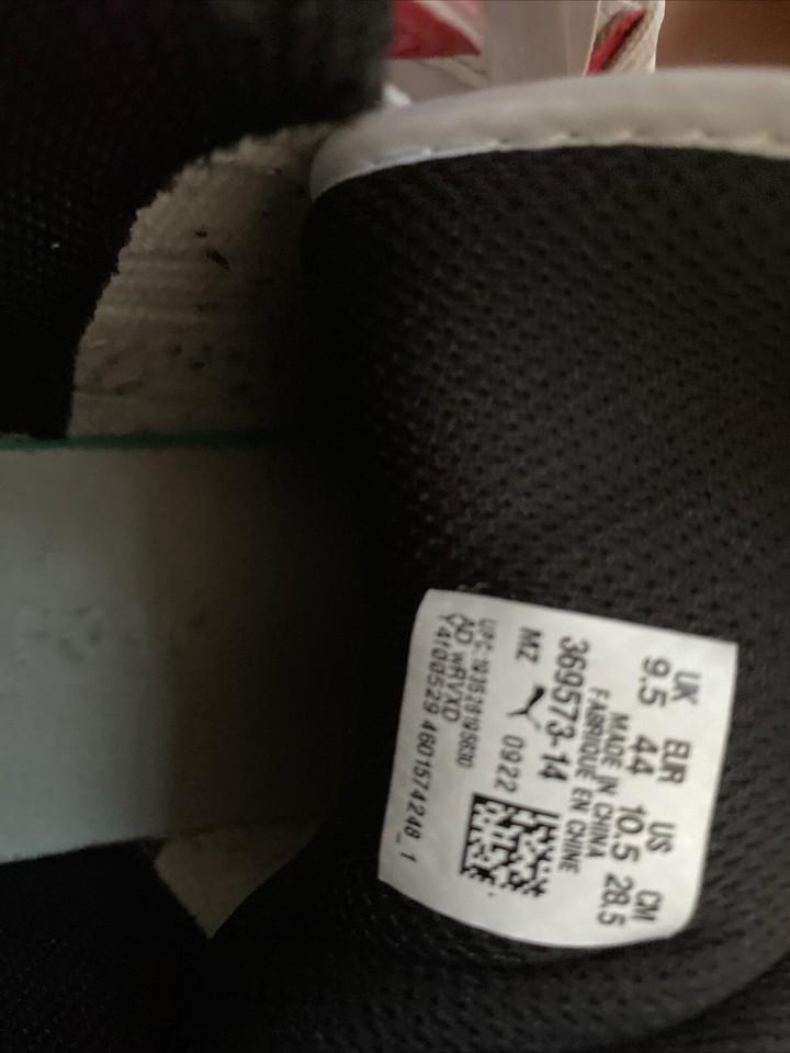 Puma High Risk WhiteblackRed eBay