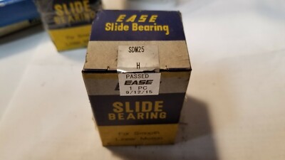 New EASE SDM25 Steel Retainer Slide Bearing 25mm 40mm 59mm Precision Linear bush