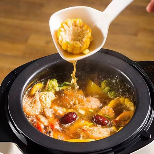 Máquina para freír eléctrica de rotación 360° automática sin palo sartén cocina inteligente - Imagen 13 de 13