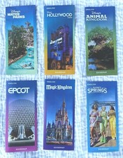Walt Disney World Theme Park GUIDEMAP YOU CHOOSE 50th Anniversary 2020-2023