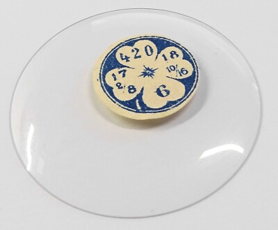 Verre De Montre De Gousset (savonnette) - Diamètre 37.8 Mm, Fabriqué En France