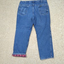 Vintage Osh Kosh Jeans Mens Measures 36x29 Blue Blanket Lined Talon 42