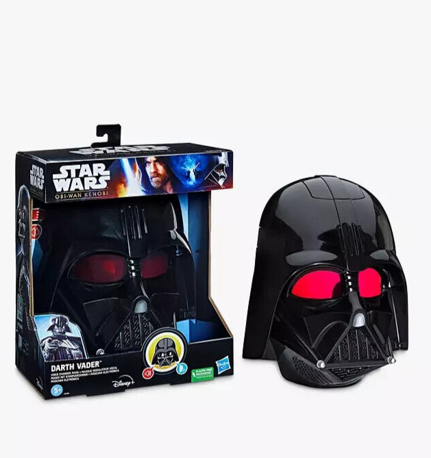 Máscara De Cambio De Voz De Darth Vader De Obi-Wan Kenobi - Nueva Marca Disney