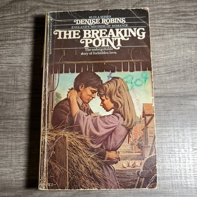 THE BREAKING POINT by DENISE ROBINS 1975 Vintage Paperback Book Bantam 