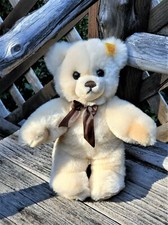 9" Steiff "Molly" teddy bear, in excellent condition, has yellow ear tag.