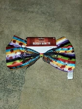 Oversized Bloody Bowtie Costume Accessory Adult Halloween