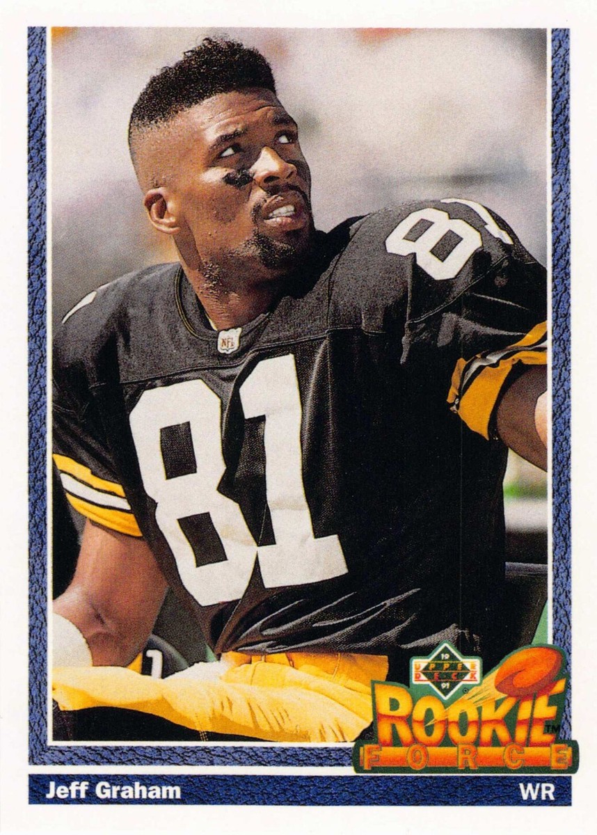 1991 Upper Deck - #616 Jeff Graham (RC) Football NFL | eBay