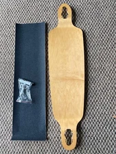 Longboard Drop Down Drop Through 39.8” X 9.75” WB 30.75” Camber Canadian Maple