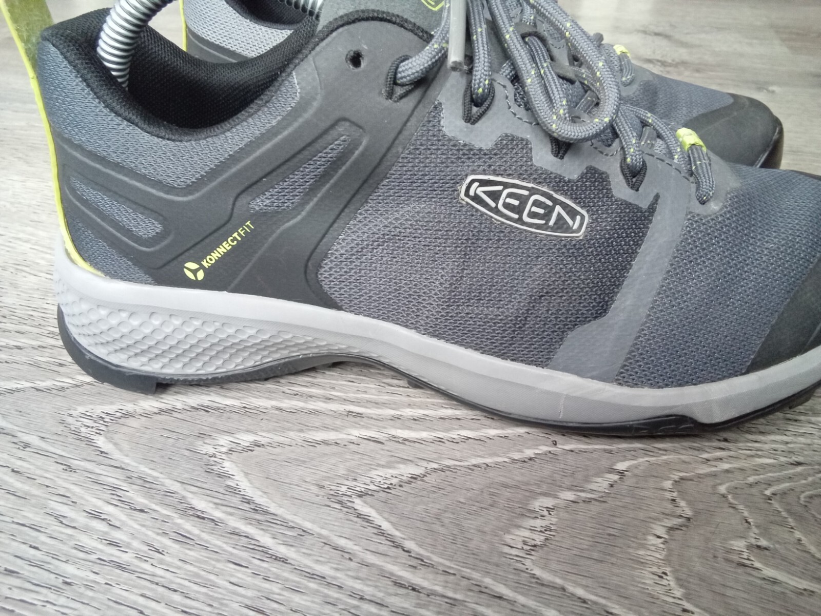 Scarpe Keen da uomo taglia 9 5 Explore Vent Konnectfit scarpe da trekking grigio 1022293