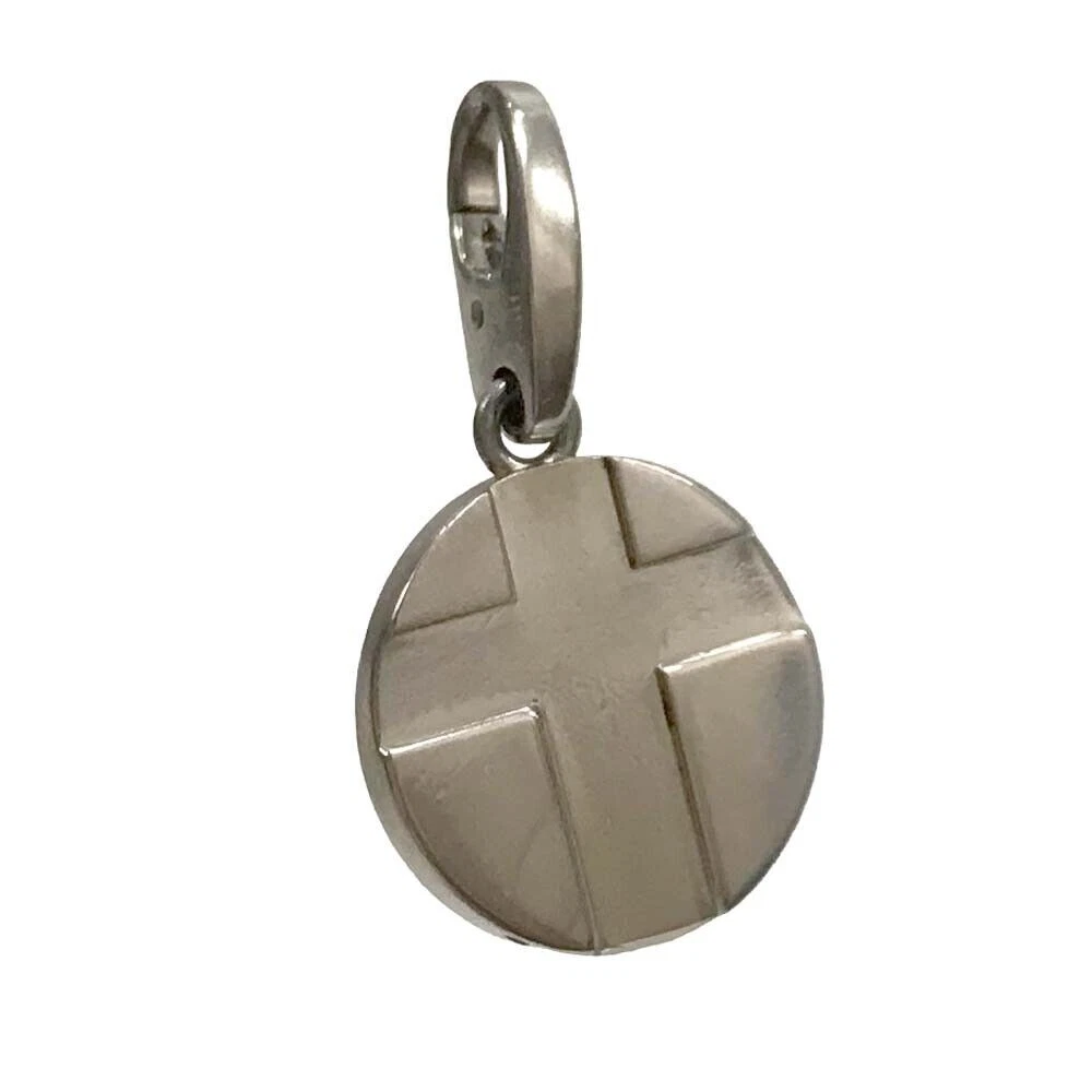 CARTIER Cross Necklace K18 White Gold Pendant Top Ex 230413T eBay