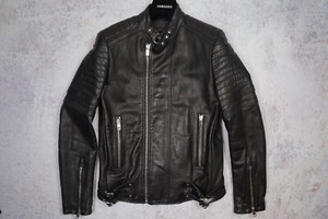 Diesel Black Gold Leather Jacket | eBay Diesel Black Gold Leather Jacket | eBay